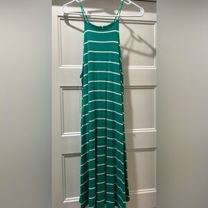 NWT Womens Emerald Green Summer Dress